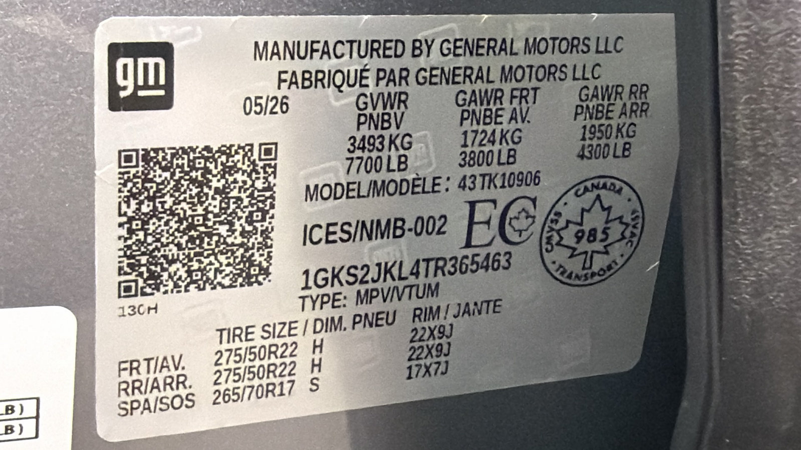 Used 2026 GMC Yukon XL Denali w/ Sun & Power Step Package AWD/4WD image 37