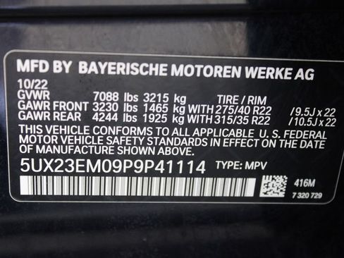 Used 2023 BMW X7 xDrive40i w/ Executive Package AWD/4WD image 30