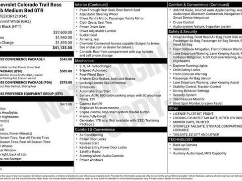 Used 2024 Chevrolet Colorado Trail Boss image 41