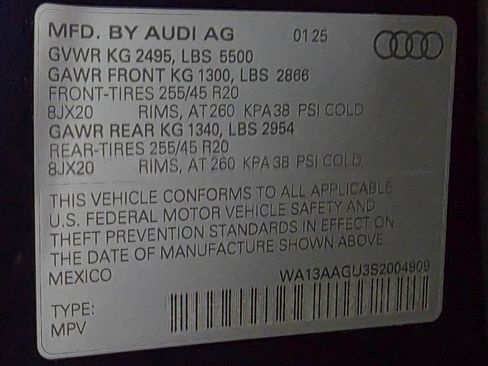 Used 2025 Audi Q5 Prestige image 48