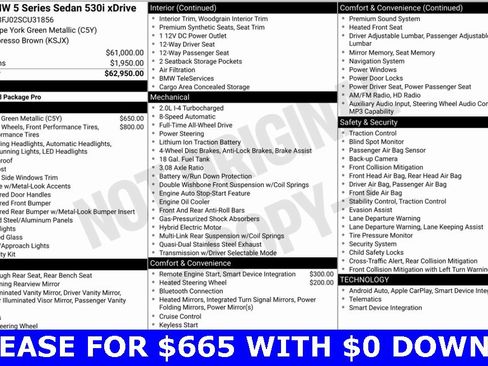 Certified 2025 BMW 530i xDrive image 7