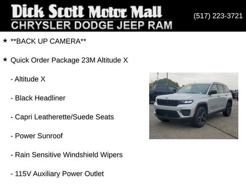 Certified 2024 Jeep Grand Cherokee Altitude AWD/4WD image 19