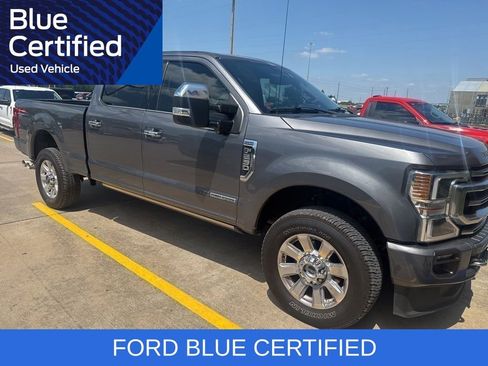 Used 2021 Ford F250 Platinum w/ FX4 Off-Road Package AWD/4WD image 1