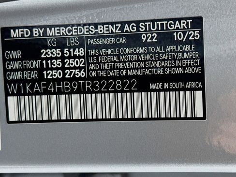 New 2026 Mercedes-Benz C 300 4MATIC Sedan image 24