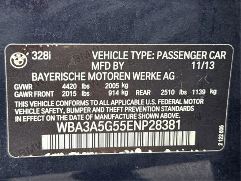 Used 2014 BMW 328i Sedan RWD image 20