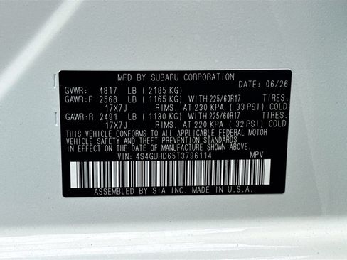 New 2026 Subaru Crosstrek 2.5i Premium AWD/4WD image 30