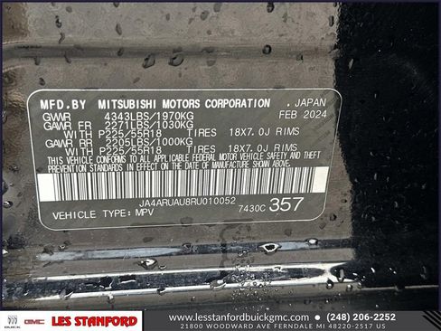 Used 2024 Mitsubishi Outlander Sport S image 19