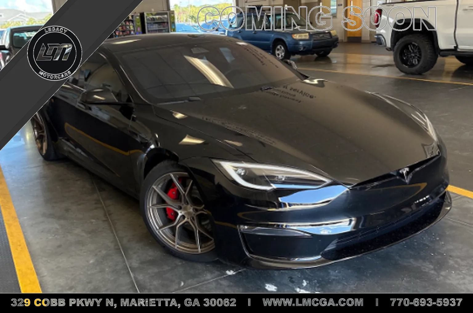 Used 2024 Tesla Model S Plaid AWD/4WD image 1