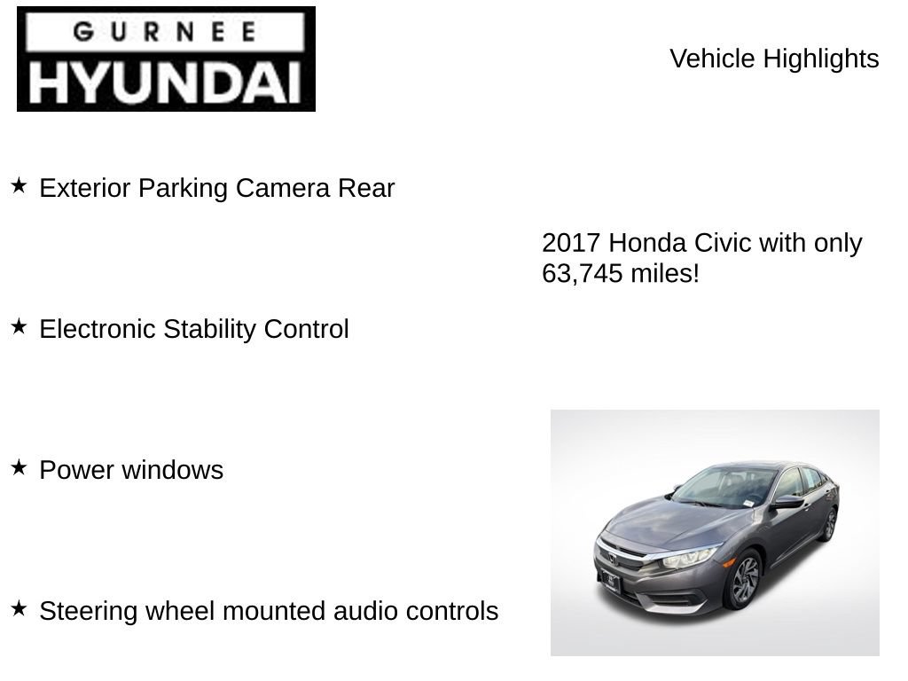Used 2017 Honda Civic EX image 7