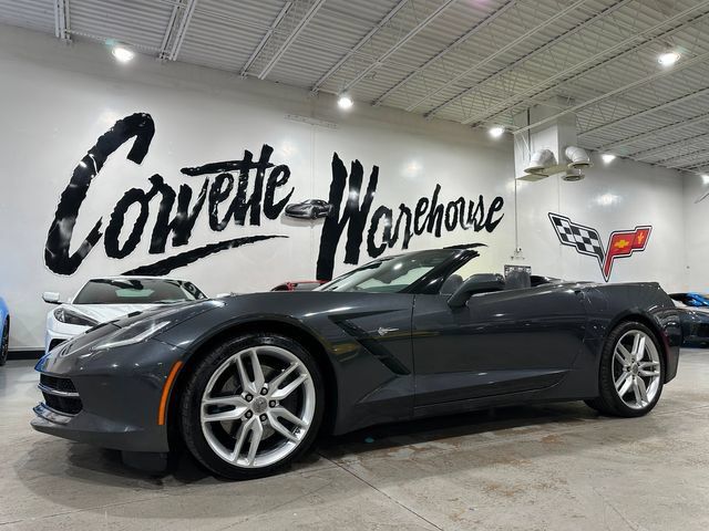 Used 2017 Chevrolet Corvette Stingray Convertible w/ Z51 1L RWD image 1