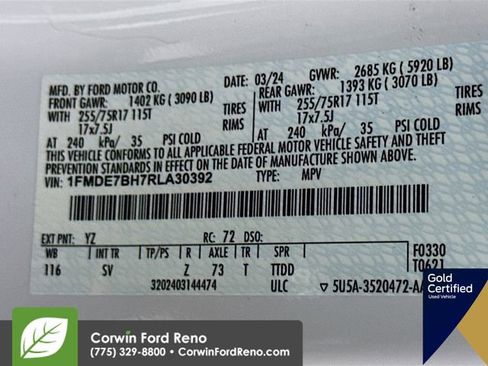 Certified 2024 Ford Bronco Big Bend image 35