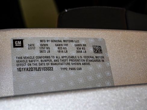 Used 2018 Chevrolet Corvette Stingray Coupe w/ Battery Protection Package image 33