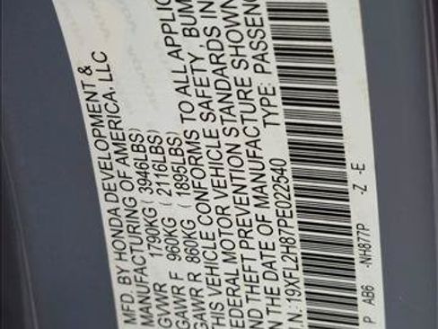 Certified 2023 Honda Civic Sport image 23