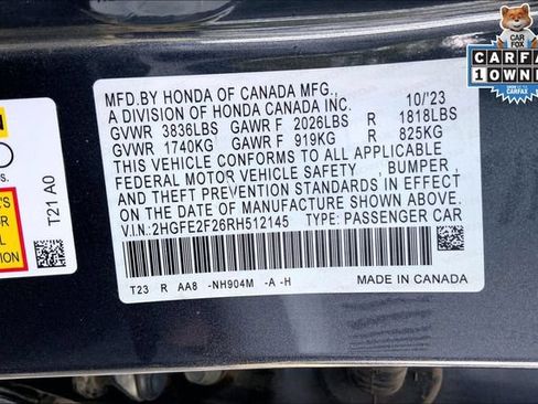 Used 2024 Honda Civic LX image 30