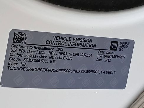 New 2025 GMC Sierra 2500 SLE w/ SLE Value Package; image 20