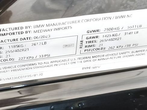 Used 2023 BMW X4 M AWD/4WD image 13