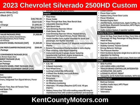 Used 2023 Chevrolet Silverado 2500 Custom w/ Custom Value Package image 33
