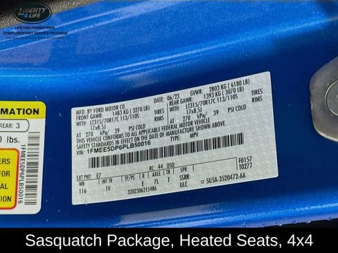 Used 2023 Ford Bronco Badlands w/ Sasquatch Package image 31