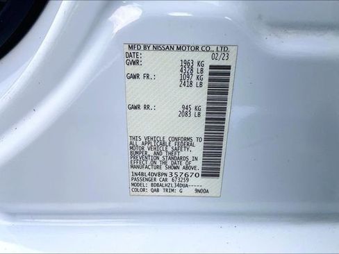 Certified 2023 Nissan Altima 2.5 SV image 32