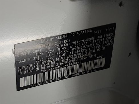 Used 2019 Subaru Ascent Limited image 30