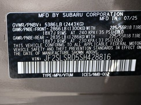 New 2025 Subaru Forester Limited image 21