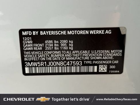 Used 2022 BMW 330i Sedan w/ Convenience Package RWD image 38