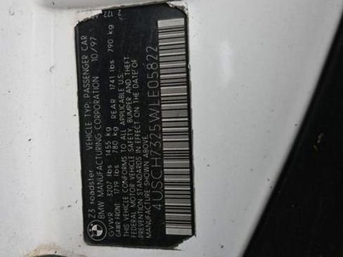 Used 1998 BMW Z3 1.9 RWD image 24