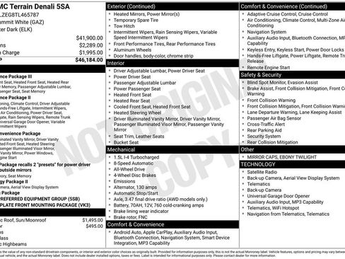 New 2026 GMC Terrain Denali AWD/4WD image 41
