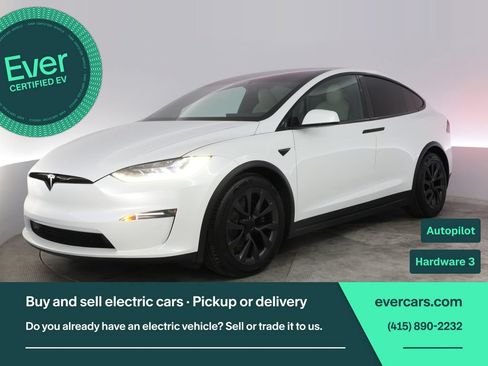 Used 2023 Tesla Model X AWD/4WD image 1