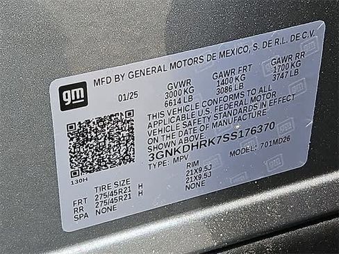 New 2025 Chevrolet Blazer EV RS image 21