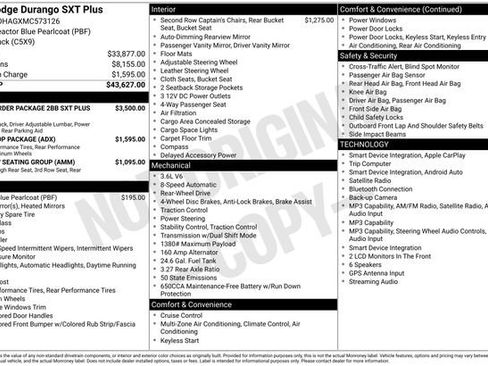 Used 2021 Dodge Durango SXT RWD image 27
