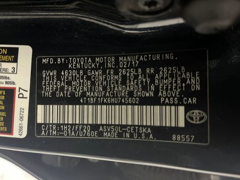Used 2017 Toyota Camry SE image 79