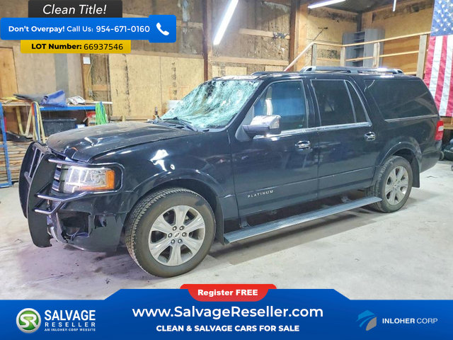 Used 2016 Ford Expedition Max Platinum AWD/4WD image 1