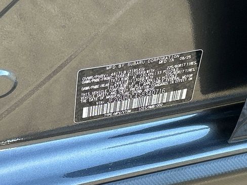 Certified 2025 Subaru Crosstrek 2.0i Premium AWD/4WD image 30
