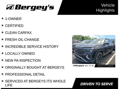 Used 2025 Volkswagen Atlas Peak Edition SE AWD/4WD image 4