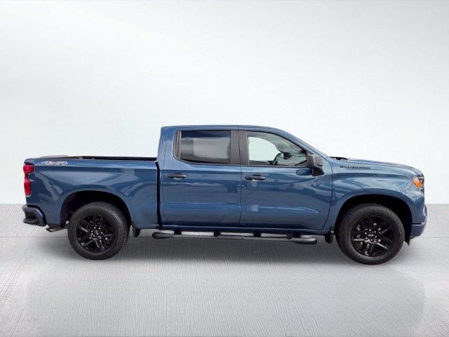 Certified 2024 Chevrolet Silverado 1500 Custom w/ Turbomax Blackout Package AWD/4WD image 7