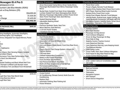 Certified 2025 Volkswagen ID.4 Pro S w/ ID.4 Black Package image 27