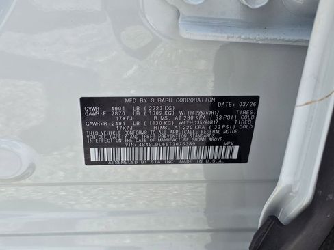 New 2026 Subaru Forester Wilderness AWD/4WD image 32