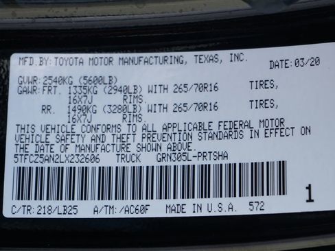 Used 2020 Toyota Tacoma TRD Pro image 58