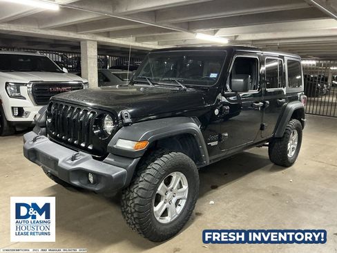 Used 2021 Jeep Wrangler Unlimited Sport image 2