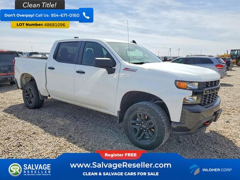 Used 2021 Chevrolet Silverado 1500 Custom Trail Boss AWD/4WD image 5