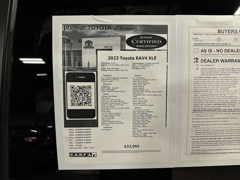 Used 2023 Toyota RAV4 XLE w/ Convenience Package AWD/4WD image 13