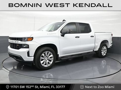 Used 2022 Chevrolet Silverado 1500 Custom RWD image 1
