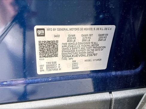 Used 2022 Chevrolet Equinox LT AWD/4WD image 14