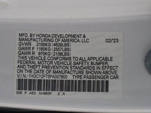 Used 2023 Honda Accord Sport image 54