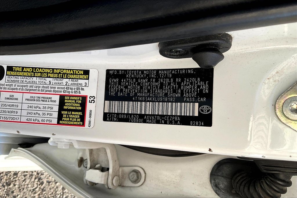 Used 2020 Toyota Camry XSE FWD image 19