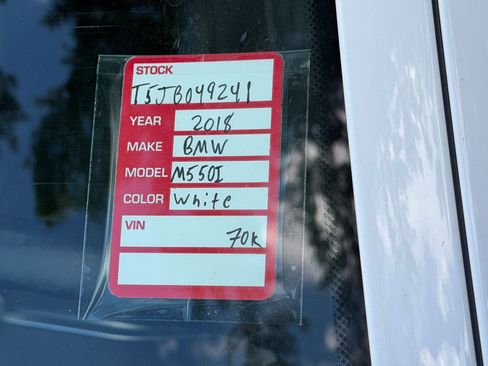 Used 2018 BMW M550i xDrive AWD/4WD image 11