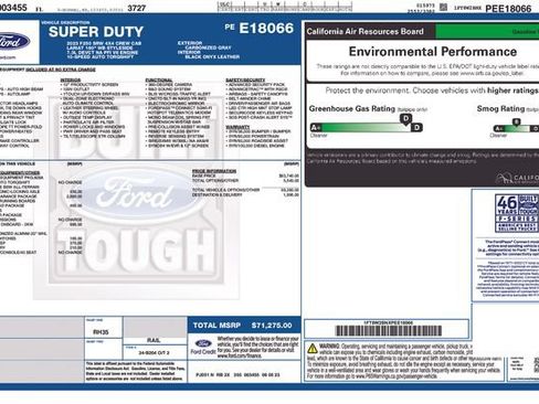 Used 2023 Ford F250 Lariat w/ Sport Appearance Package AWD/4WD image 9