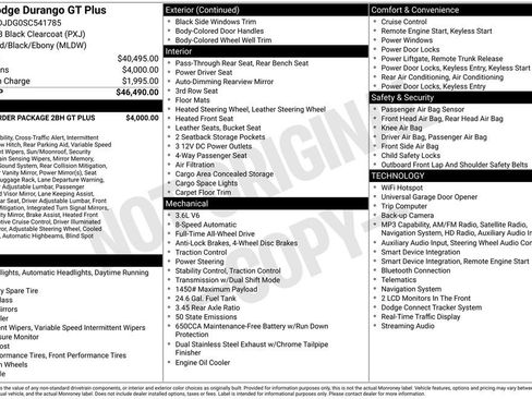 Used 2025 Dodge Durango GT AWD/4WD image 6