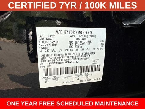Used 2022 Ford Explorer XLT w/ Equipment Group 202A AWD/4WD image 29
